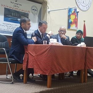 تدريسية-من-كلية-الهندسة-تلقي-محاضرة-عن-تاثير-مشروع-جنوب-شرق-3
