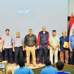 كلية-التربية-الرياضية-بجامعة-بغداد-تستضيف-دورات-تدريبية-1