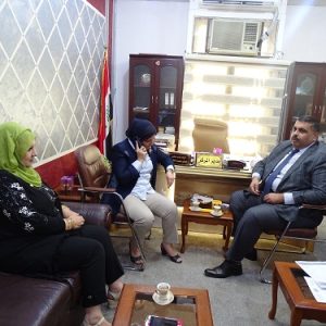 مساعد-رئيس-جامعة-بغداد-يزور-مركز-البحوث-التربوية-والنفسية