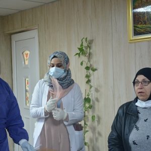 كلية-التربية-البدنية-للبنات-تنظم-حملة-مسح-ميداني-للكشف-عن-فيروس-كورونا2
