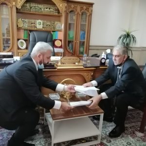 تعاون-علمي-بين-مركز-إحياء-التراث-العلمي-العربي-وديوان-الوقف-السني