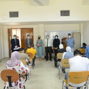وسط-اجراءات-وقائية-مشددة..-معهد-الهندسة-الوراثية-يجري-الامتحان-التنافسي-4