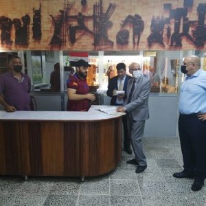 عميد-التربية-البدنية-يجري-جولة-تفقدية-لتشكيلات-الجامعة-للاطلاع-1