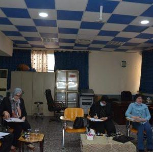 كلية-التربية-البدنية-للبنات-تعقد-حلقة-نقاشية-عن-دور-التطبيع-التنظيمي-1