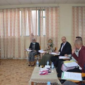 كلية-التربية-البدنية-للبنات-تقيم-حلقة-نقاشية-عن-الهندرة-وعلاقتها-بالتميزالإداري-1