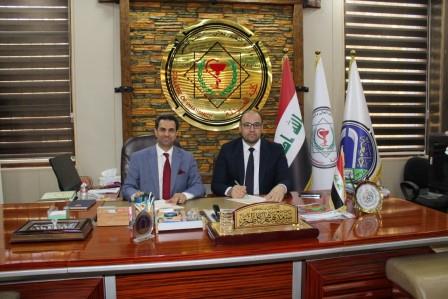 The college of pharmacy concludes a twinning agreement with Al