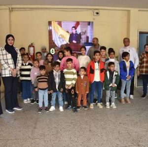 كلية-الآداب-تستضيف-عدد-من-تلاميذ-دار-الطفل-للأيتام-