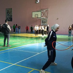 كلية-التربية-البدنية-للبنات-تنظم-مهرجان-الرياضي-للألعاب-