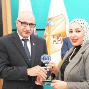 تدريسيات-من-كلية-التربية-للبنات-يحصلن-على-درع-التميز-في-مجال-النشر-العلمي-ضمن-مستوعب-
