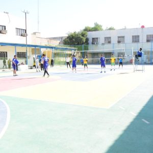 كلية-الآداب-تنظم-بطولة-كرة-الطائرة