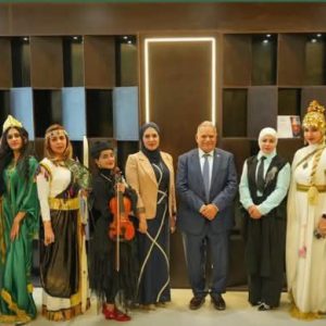 طالبات-كلية-التربية-البدنية-للبنات-في-استعراض-ثقافي-لأرث-حضاري-تحت-6