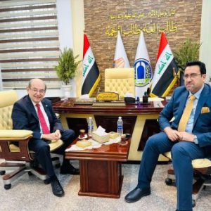 كلية-طب-بغداد-تستقبل-رئيس-الاتحاد-العالمي-للتعليم-الطبي