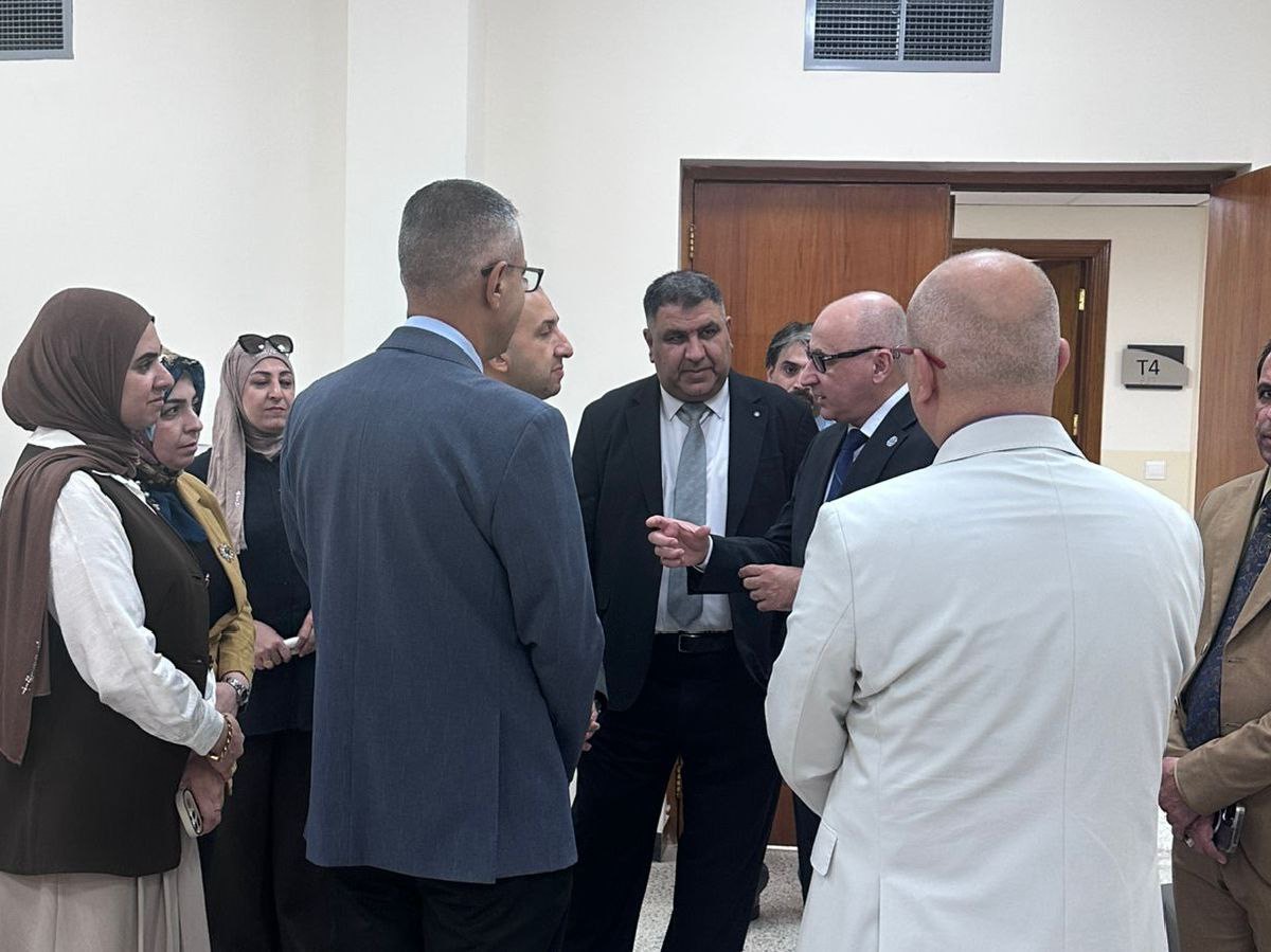 President of University of Baghdad Conducts Field Visit to Colleges of Excellence and Artificial Intelligence at Start of New Academic Year002