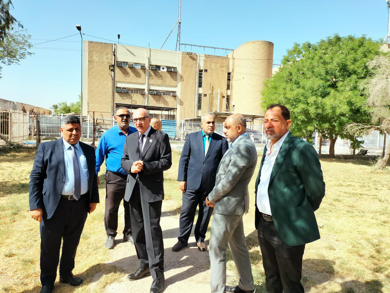 President of University of Baghdad Inspects Bab Al-Muadham Campus at Start of the New Academic Year