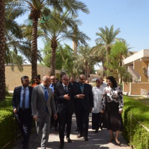 President of University of Baghdad Inspects Bab Al-Muadham Campus at Start of the New Academic Year003