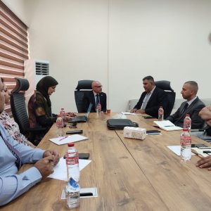 President of University of Baghdad Visits College of Artificial Intelligence and Chairs Its Council Meeting001