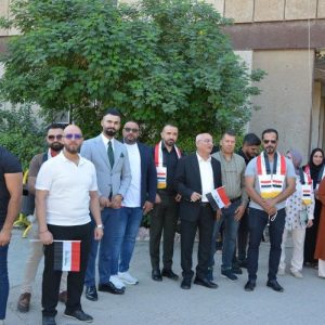 College of Political Science at the University of Baghdad Celebrates Iraqi National Day