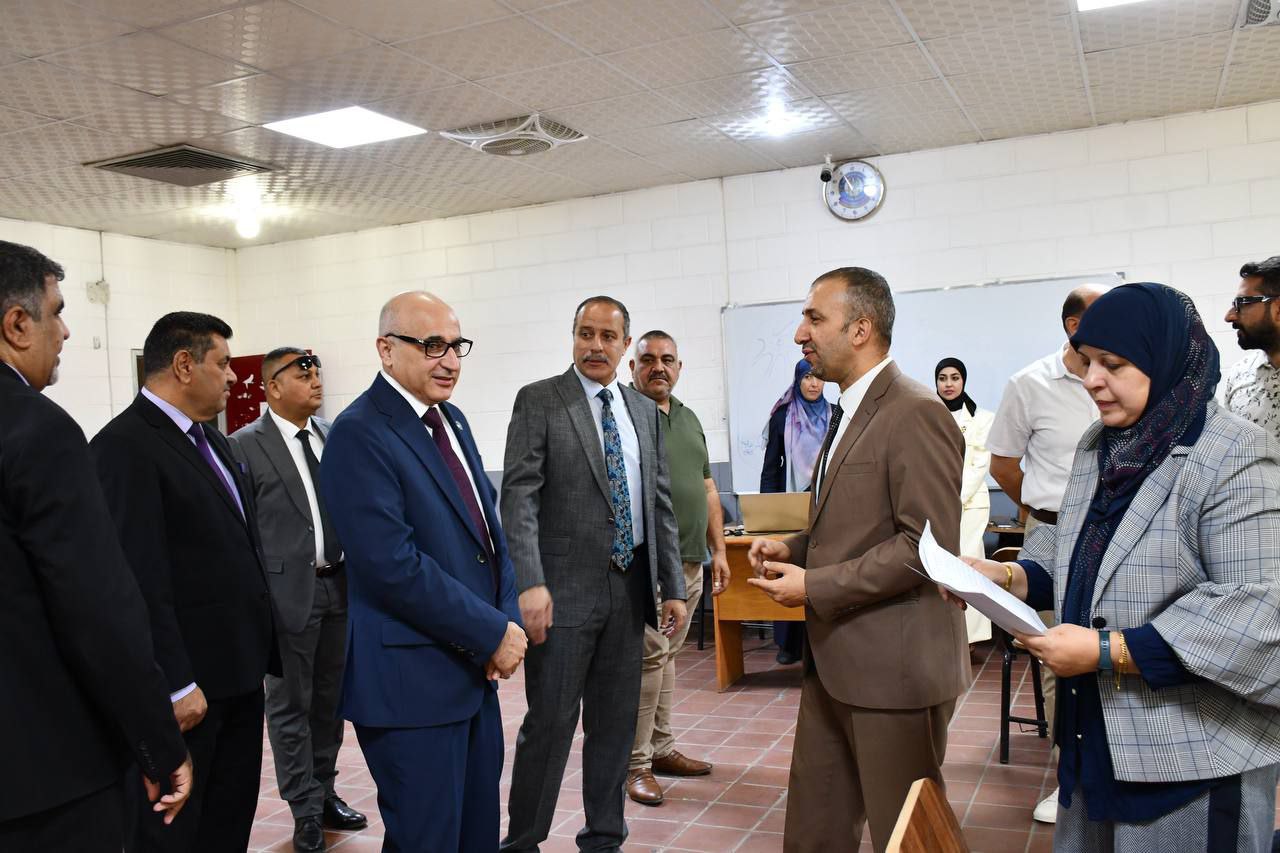 High Turnout for Admission Interviews at Colleges of Excellence and Artificial Intelligence at University of Baghdad01