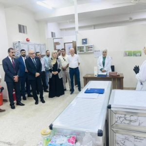 President of University of Baghdad Visits the Institute of Genetic Engineering and Commends Its Academic and Research Efforts