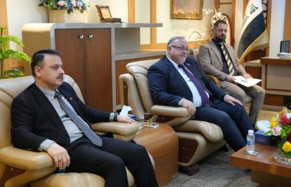 Baghdad University Coordinates with Prime Minister’s Committee on Campus Development and Service Environment Enhancement 01