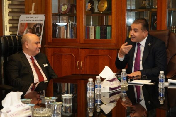 President of University of Baghdad Receives the Director of Karbala Center for Studies and Research, Discusses Preparations for Arbaeen Visitation Conference 2 President of University of Baghdad Receives the Director of Karbala Center for Studies and Research, Discusses Preparations for Arbaeen Visitation Conference 2