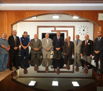 President of University of Baghdad Receives the Director of Karbala Center for Studies and Research, Discusses Preparations for Arbaeen Visitation Conference