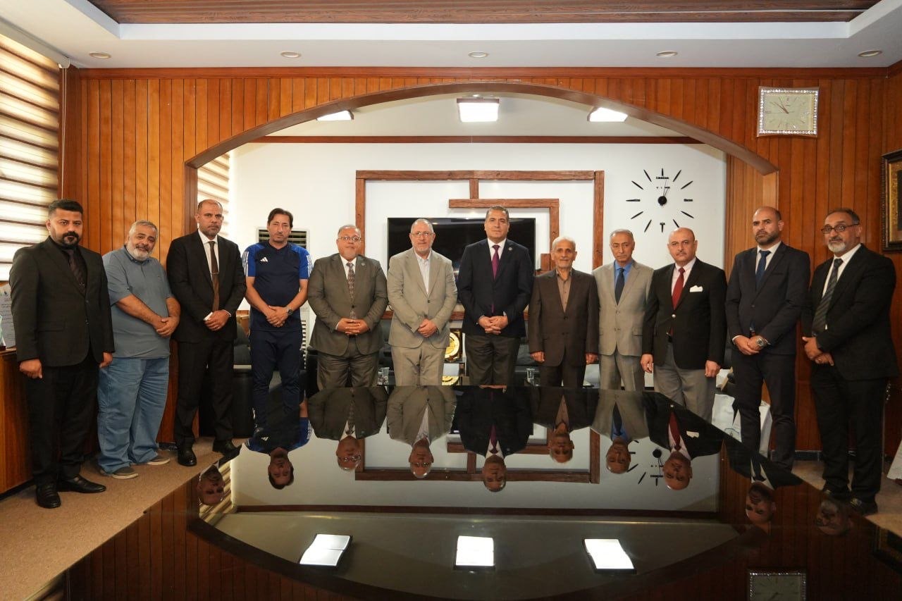 President of University of Baghdad Receives the Director of Karbala Center for Studies and Research, Discusses Preparations for Arbaeen Visitation Conference